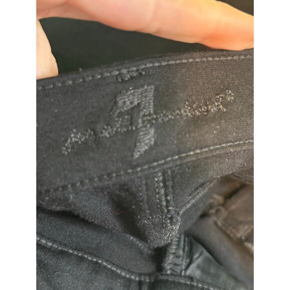 7 For all mankind Gwenevere black jeggings size 24 - 0 - Picture 5 of 11
